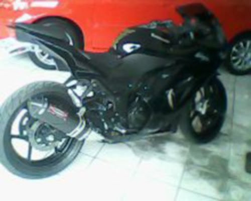 Dijual Sepeda Motor KAWASAKI NINJA 250 Tahun 2009 title=
