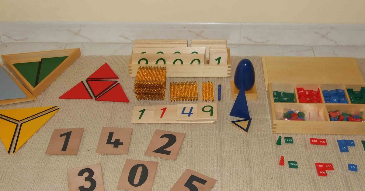 juegos matematicos montessori