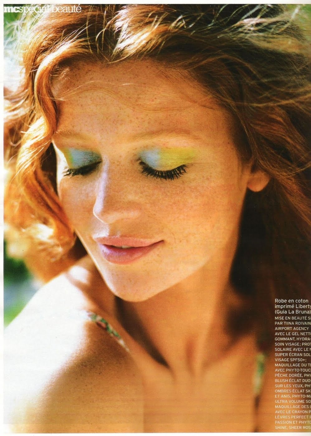 RedPoppy Fashion: Cintia Dicker in Marie Claire France August 2010