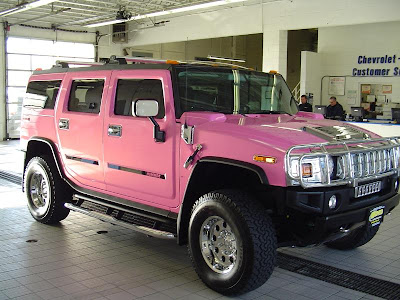 أجمل سيارات الصبايا /الزهر للبنات Pink+hummer