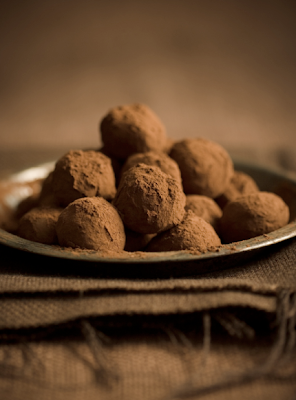 Amaretto Truffles