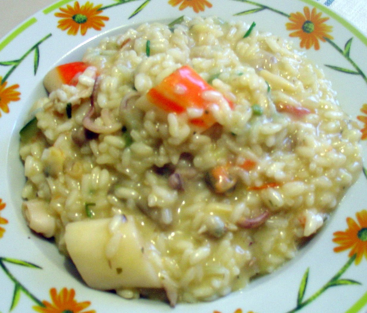 RISOTTO AI FRUTTI DI MARE Le ricette di Maria