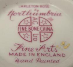 northumbria carleton rose fine china northumbria carleton rose fine china