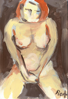 As painted in acrylic (see video below)