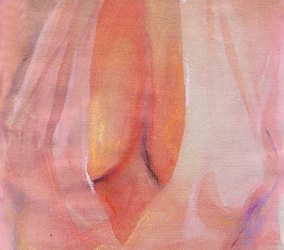 pastel on paper