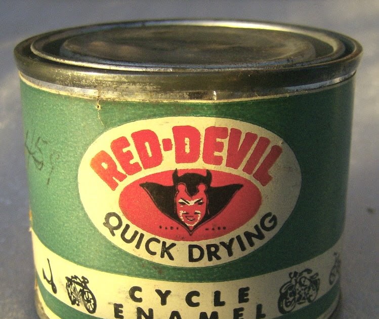 Wing Nuts Motorcycle Club Red Devil Cycle Paint
