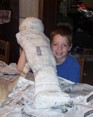 Paper Mache Mummy
