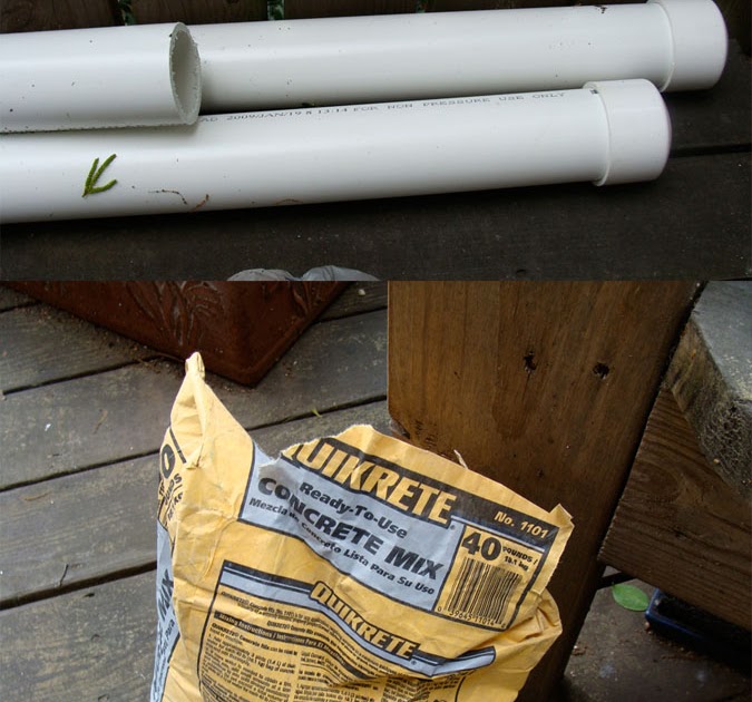 June Shin How to make tent weights with PVC pipes