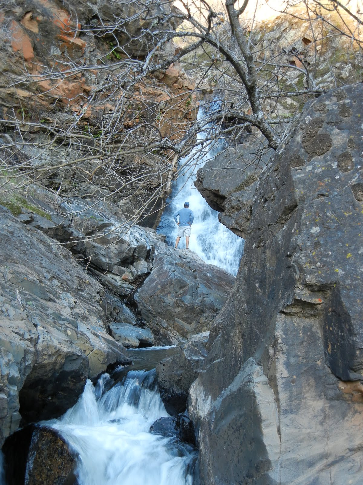 Peachy Hiker Dutch Creek and Johntown Falls in Coloma, CA. updated 102012