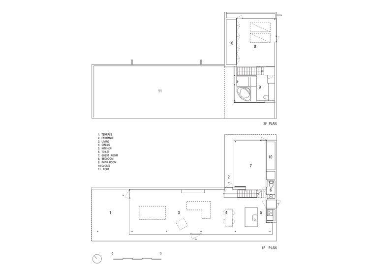 Casa-Minami-Boso, Kiyonobu-Nakagame-Architects, arquitectura, casas, decoracion, interiores