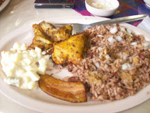 Our first Belizean Lunch