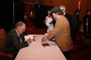 Neal Boortz signing books