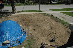 Front yard after the 'Big Dig'