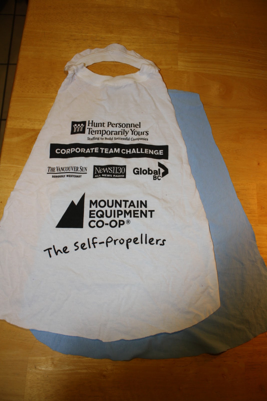 Thrillingly Thrifty: T Shirt Cape Tutorial