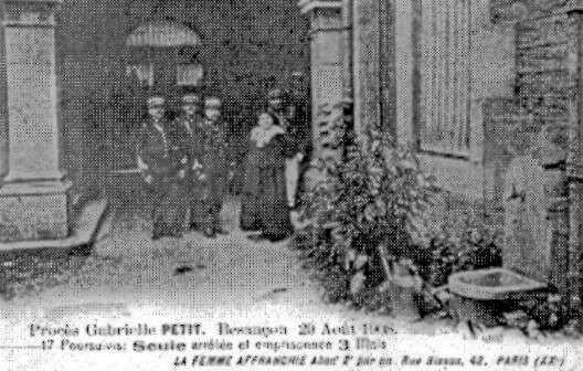 Arrestation 29 août 1908