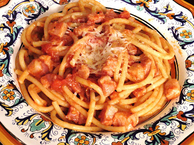 Bucatini all'amatriciana