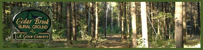 Cedar Brook Burial Ground - a natural burial option