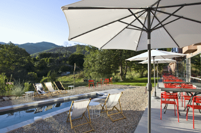 Hôtel Artemisia-terrasse et piscine