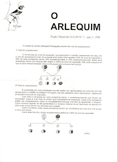 Standard do Arlequim Português (Desenho)  Nº1