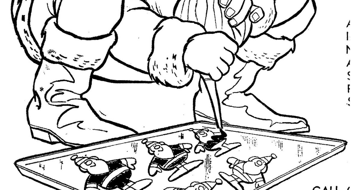 Mostly Paper Dolls: SANTA the Cookie Chef, 1968