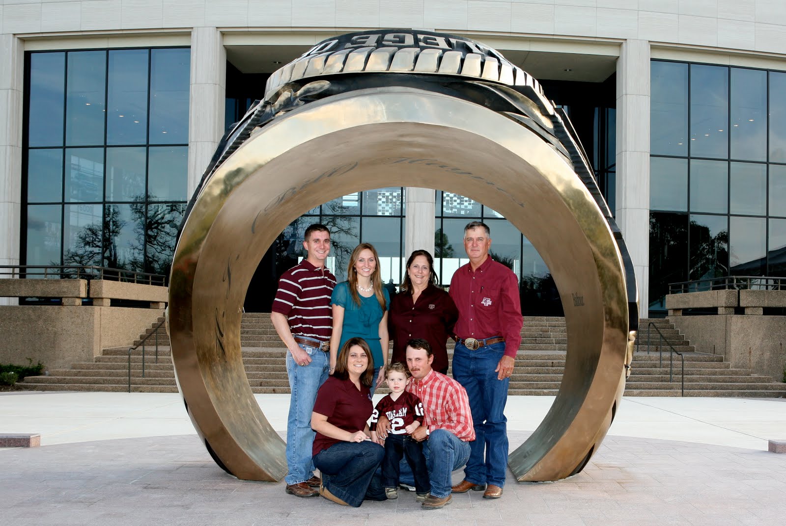 Coastal Cowboy Photography Aggie Ring Day & Dunking of Rings