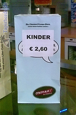 Kinder 2 Euro 60 pro Tuete