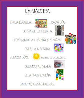 ... mi maestra poems for a teacher una maestra poemas para mi madre