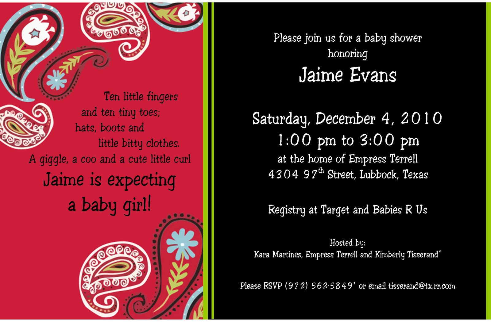 baby birth announcements email