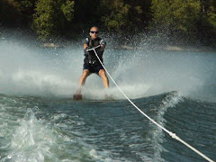 Jerry on Shoe Skis