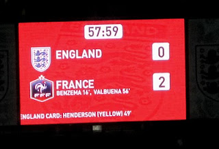 France 2, England 0.