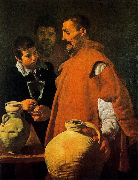 El aguador de Sevilla. Diego Velázquez
