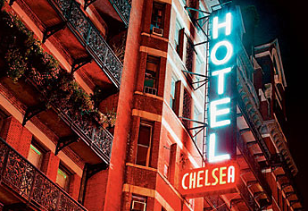 Chelsea Hotel and it's ilk for Jacque