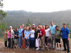 Pit stop for group photo.