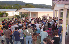 Singing for a visiting team.
