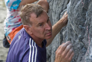 Neil Parker in action near Split Apple Rock