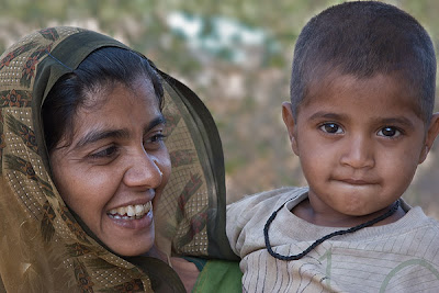Mother & child, Barda Hills
