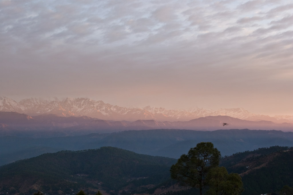 The Himalaya from Kausani