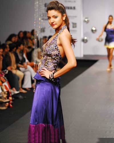 western dress for ramp walk