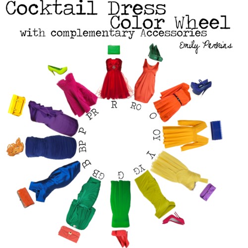 Fashion_Addict: Cocktail Dress Color Wheel