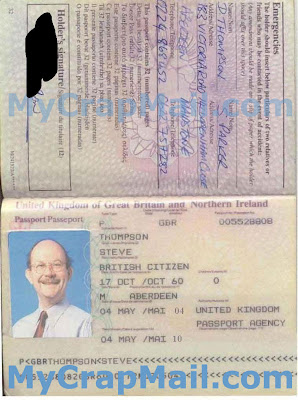 Notice of Appointment of Personal Representative by Crusader Securities Steve Thompson