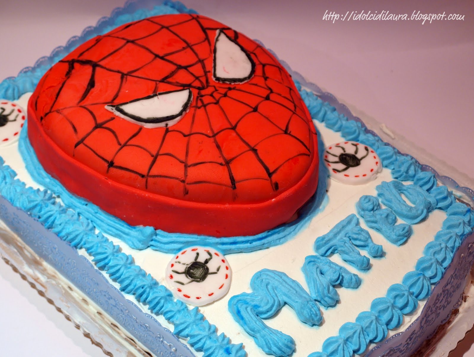 i dolci di laura: torta spiderman
