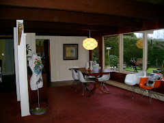 Painted dining room