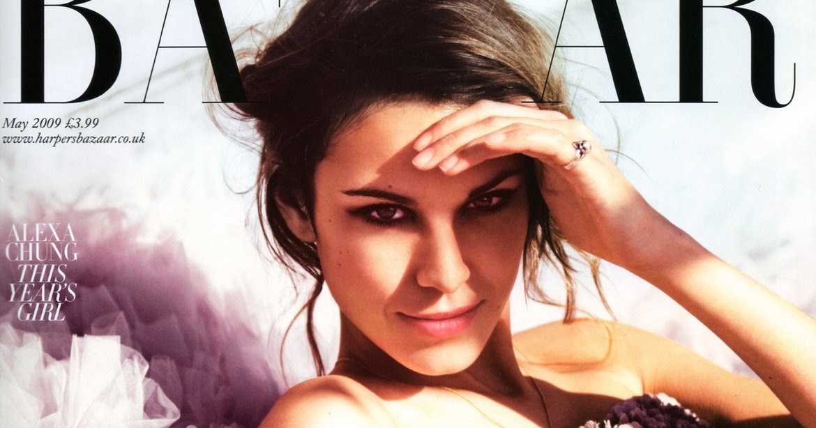 FifiTrixie's Style Orbit: [Trixie] Alexa Chung in Harpers Bazaar