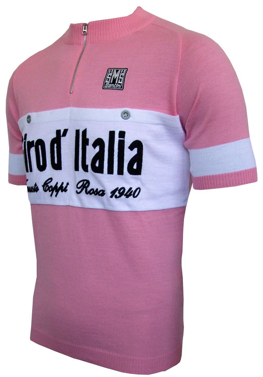 ITALIAN CYCLING JOURNAL Santini Limited Edition Giro d'Italia Pink