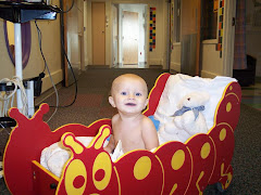 Joel going for a ride at Children's in St Louis