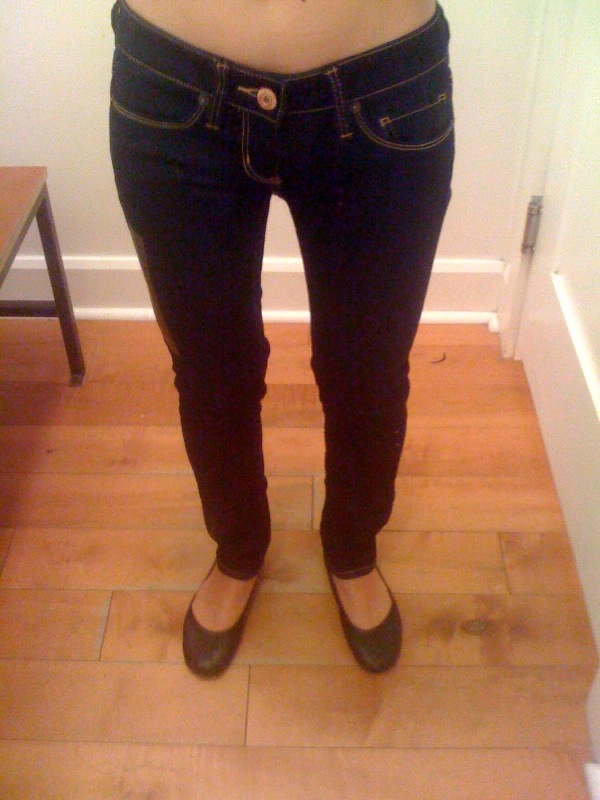 American Eagle Size 4 Jeans On was ae slim boot jean