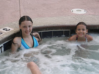 Emily and Lauren at the hotel at Myrtle Beach