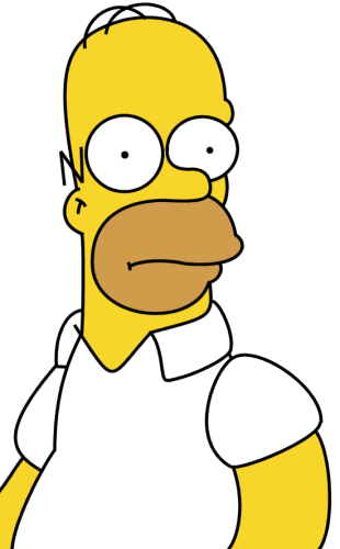 Scary Homer Simpson