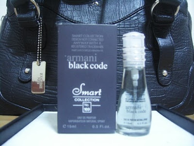 armani code black for men