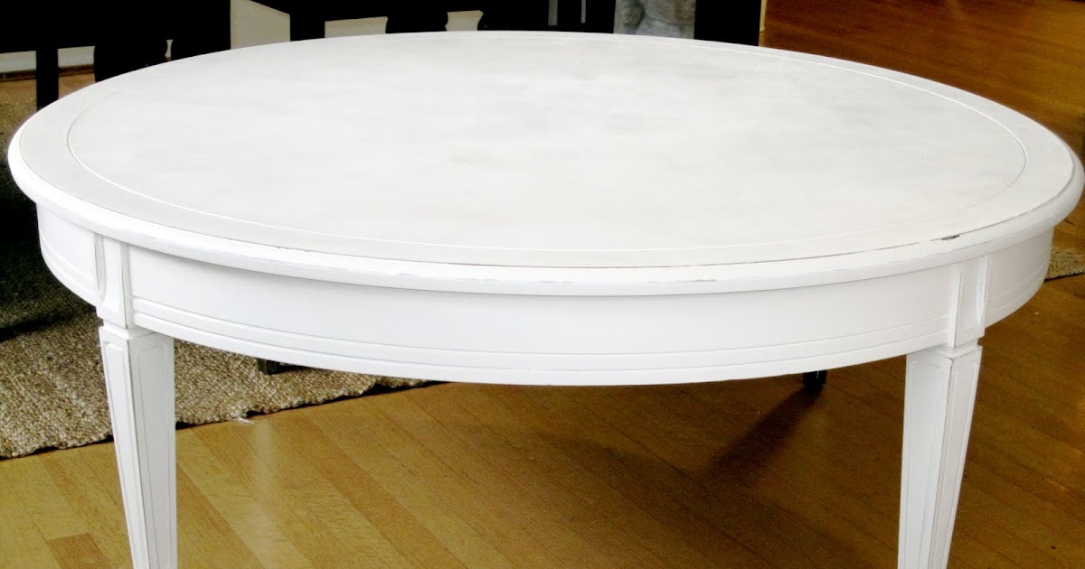 sweet tree furniture round shabby chic coffee table